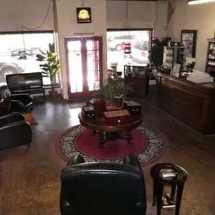 A great place to relax and enjoy a cigar.