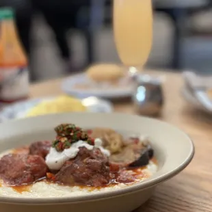 Oxtail and grits special