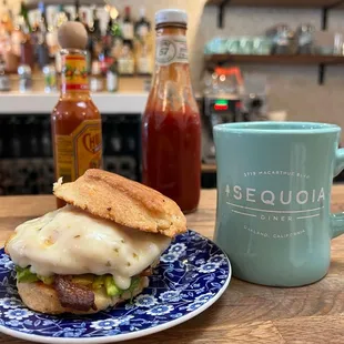 Number 1 breakfast sandwiche