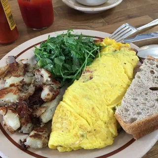 Bacon Cheddar Omelet