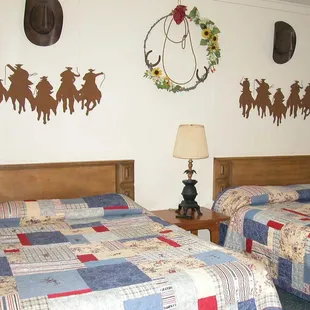 The cowboy room - will sleep up to 6 persons