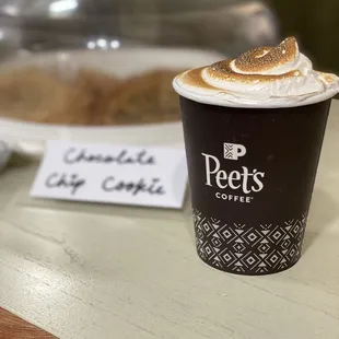Toasted meringue hot coco! SOOO GOOD