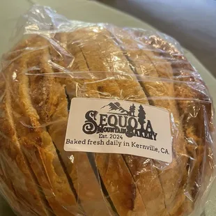 Sourdough and 2 variants baked daily!
