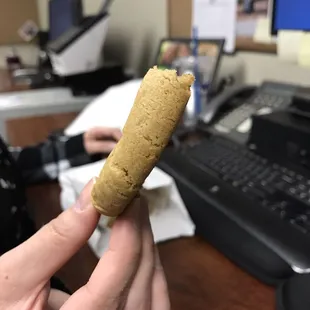 Peanut butter cookie. Thanks again Amy
