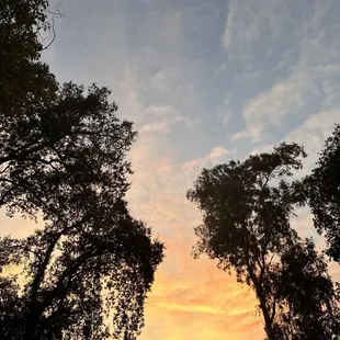 Sunset at Sequoia RV Ranch