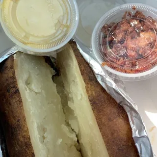 Butter, sour cream & bacon