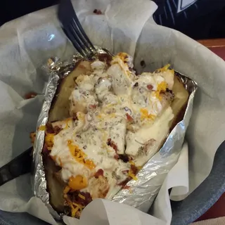 Chicken, bacon, ranch & cheese