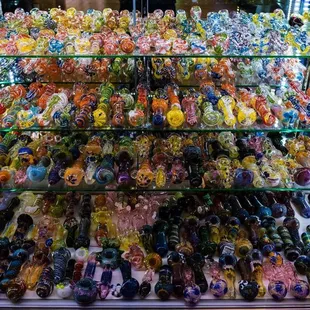 LARGE ASSORTMENT OF GLASS HAND PIPES STARTING AT 9.99 SEQUIUA SMOKE  #AHIGHERSTANDARD