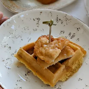 Chicken waffle