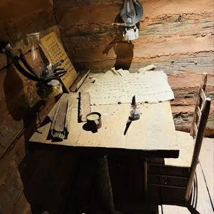 Syllabary development of the Cherokee written language.