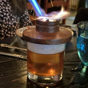 Smoked cocktail