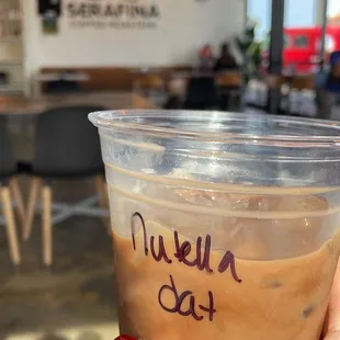 Nutella latte