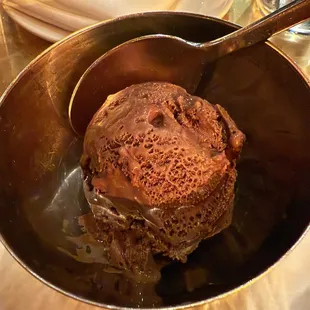 Chocolate gelato.  Perfection.