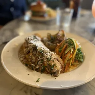Chicken Cordon Blue. Special of the day. 10/10