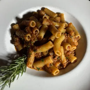 Rigatoni Alla Bolognese