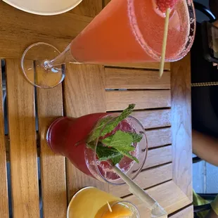 Drinks.