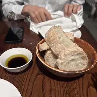 Complimentary bread