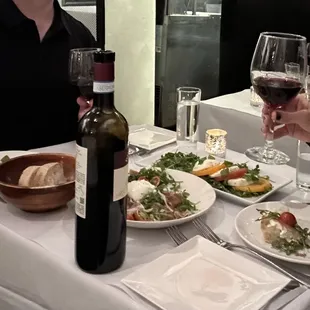 Burrata Con Prosciutto E Arugula
