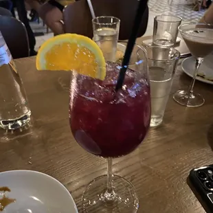 sangria w/red wine