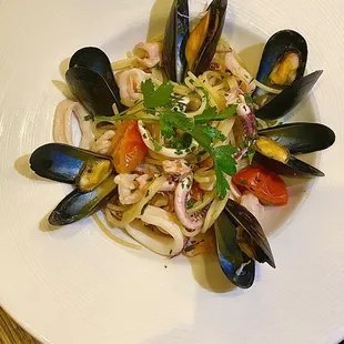 Linguine alla Pescatora