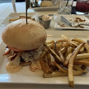 Kentucky Hot Brown Burger