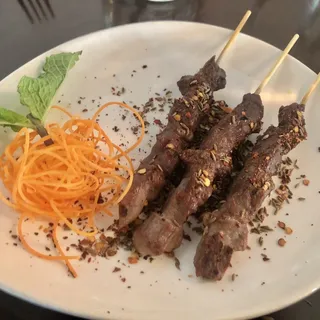 Cumin Lamb Skewers