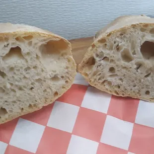 Ciabatta loaf: Summer 2019 menu