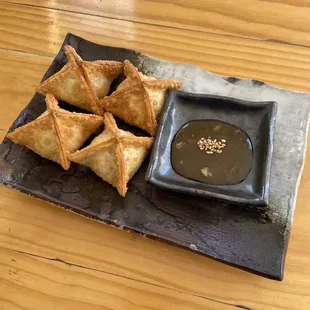 4 Crab Cake Wontons