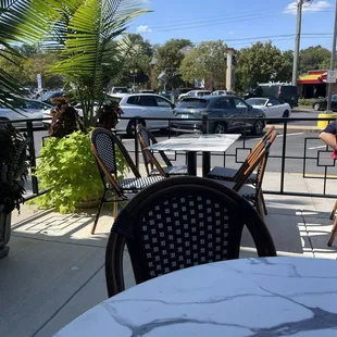 Outdoor seating