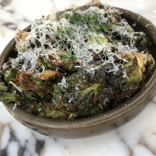 CRISPY BRUSSELS SPROUTS