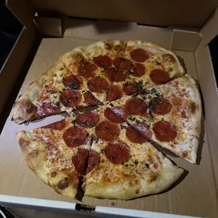 Pepperoni Hot Honey pizza
