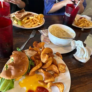a plate of food