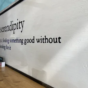 A sign that lives up to its name.