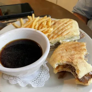 French Dip--darn I always forgot to snap a pic before Hubby digs in!