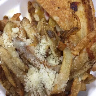 Look at those sexy truffle fries!