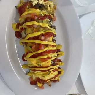 Cheeseburger Omelette