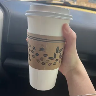 Hot Large Latte