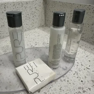 These bottles were used