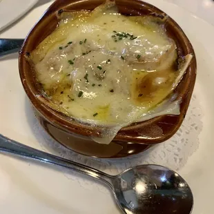 Excellent Onion Soup.