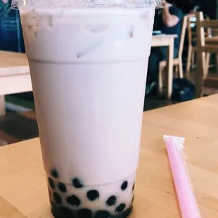 Lavender Milk Tea