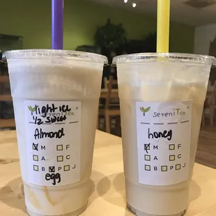 Almond Milk Tea