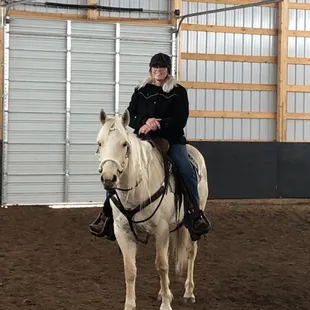Another shot of the indoor arena on our last day.