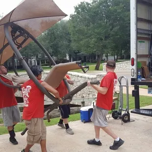 Awkward items moved we do this alot