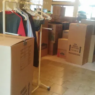 Packed and ready to go