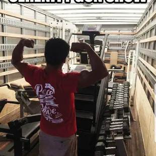 Full Size Home gym Moved