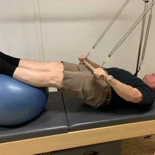Pilates good for balance.