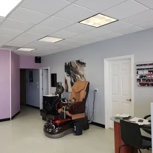 Manicure/Pedicure area