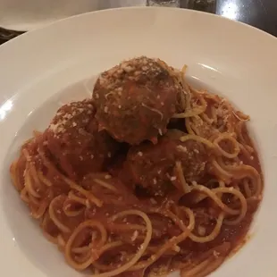 Spaghetti and Meatballs