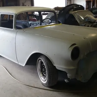 Body work/ Roof painted