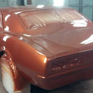 First hand of Clear Coat 1967 Camaro
